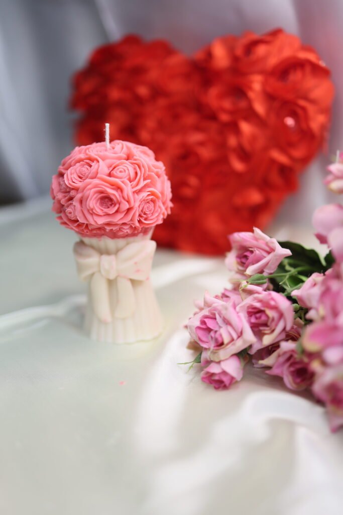 Rose Bouquet Candle