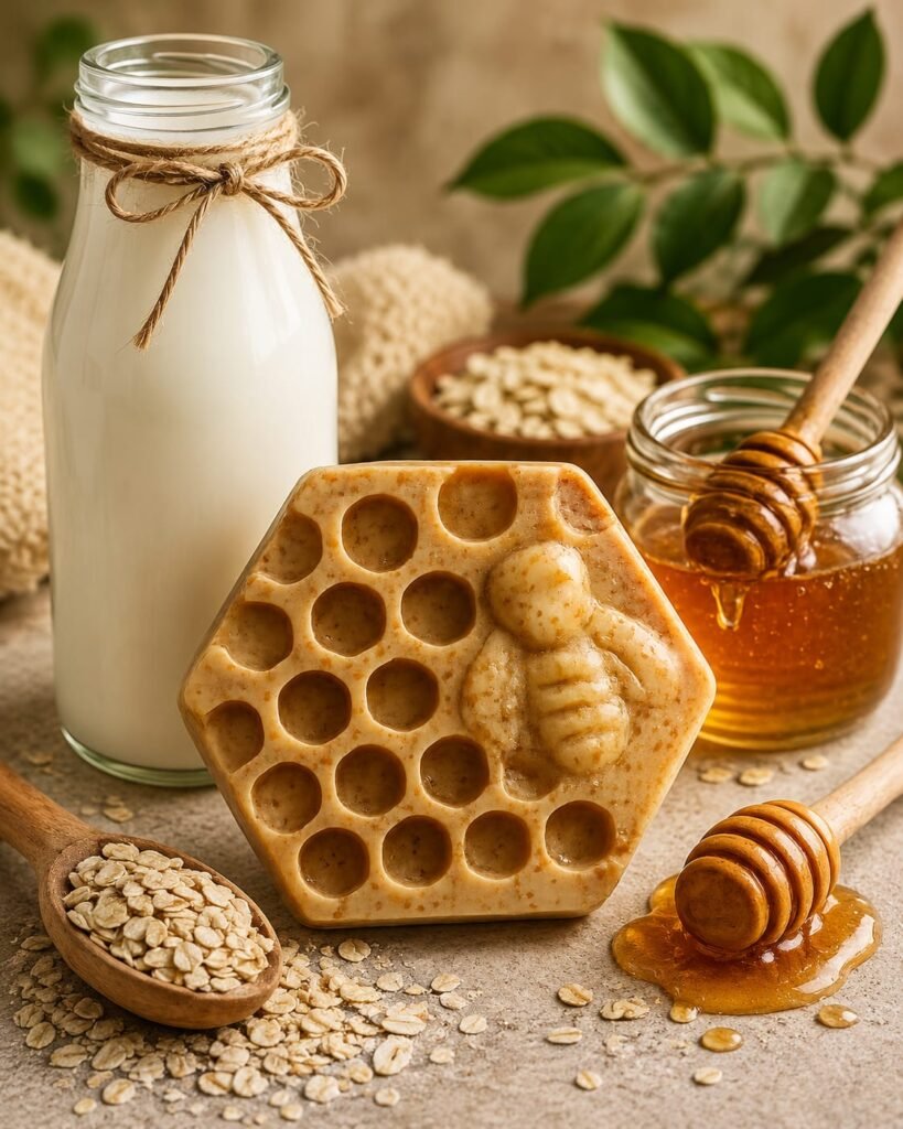 Oats Honey Organic Soap