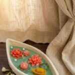 Lotus Pond Boat Candle