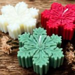 Snowflake candle