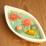 Lotus Pond Boat Candle