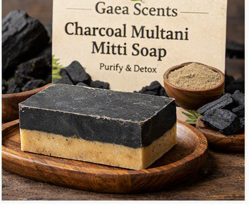 Charcoal Multani Mitti Soap