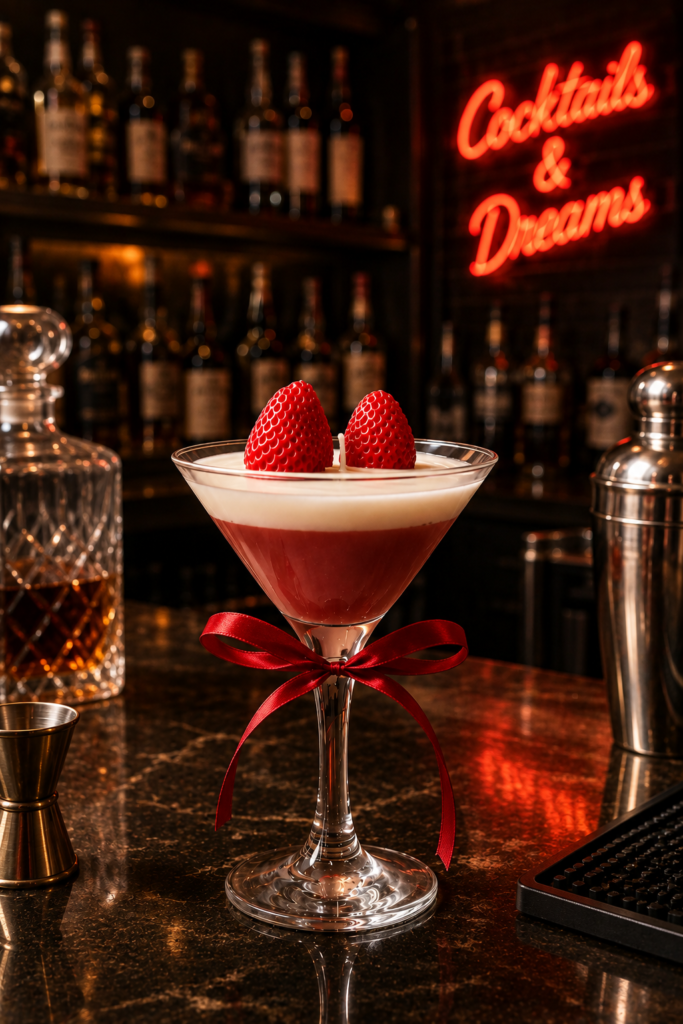 Strawberry Martini Candle
