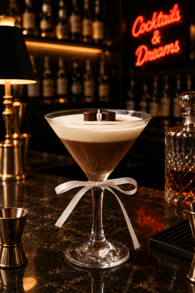 Italian Coffee martini candle