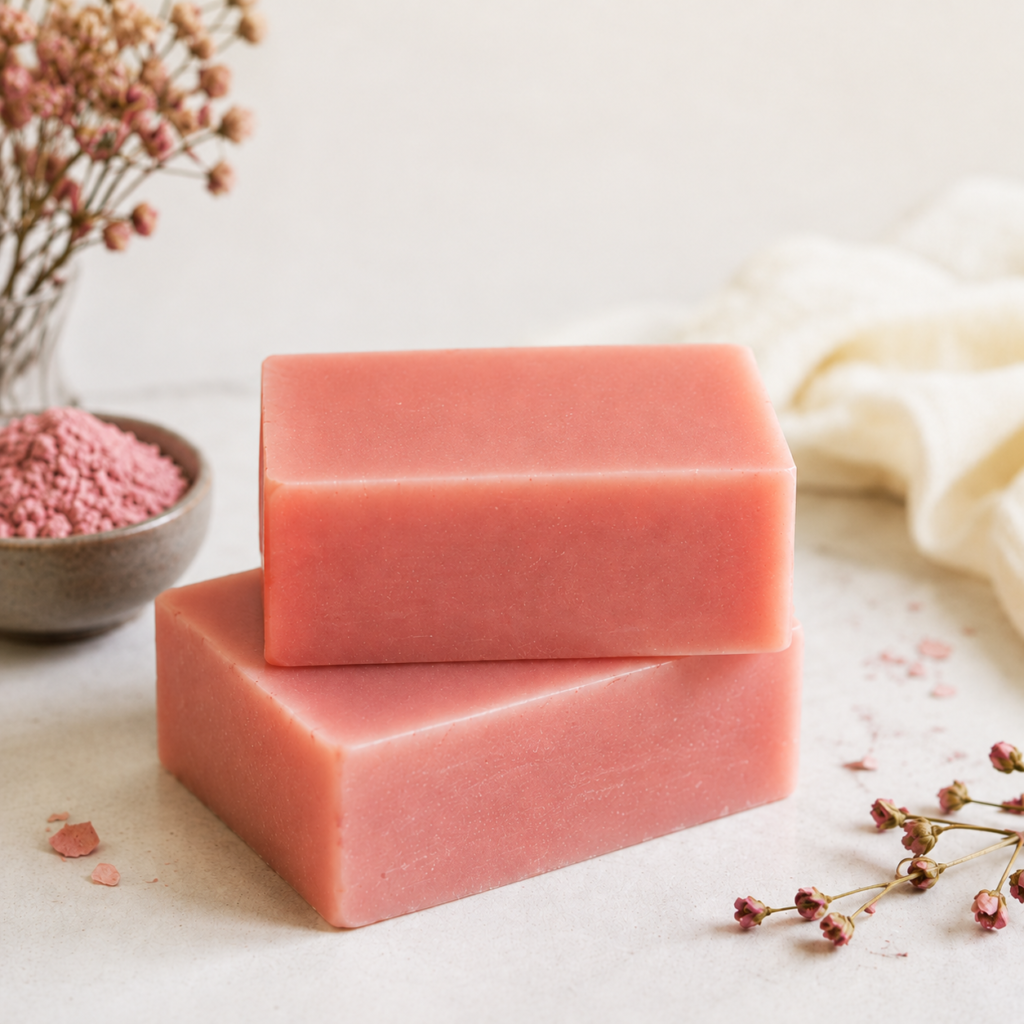 French Pink Clay Soap