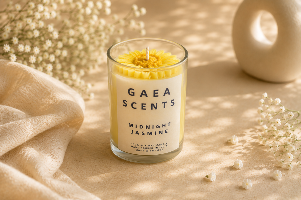 Sunflower Jar Candles