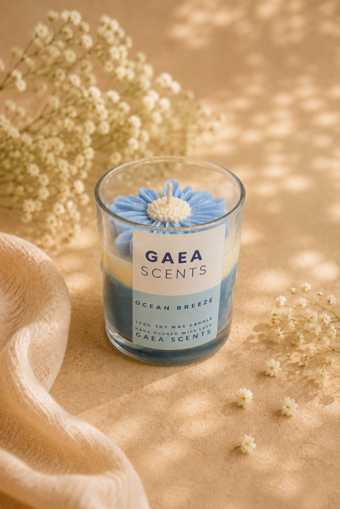 Daisy Jar Candles