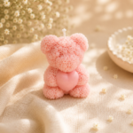 Small teddy candles