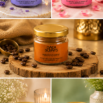 Mini Jar Candle in assorted fragrance – Pack of 5