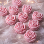 Rose Flower Candle – Set of 2