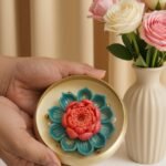 Lotus in a round urli