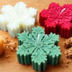 Snowflake candle