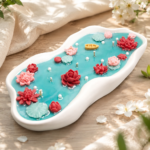 Lotus Pond in a concrete tray