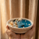 Beach Candle in round bowl