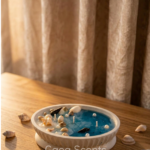 Beach Candle in round bowl