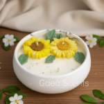 Sunflower Bowl Candle