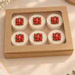 Jumbo Tea lights with Swastik