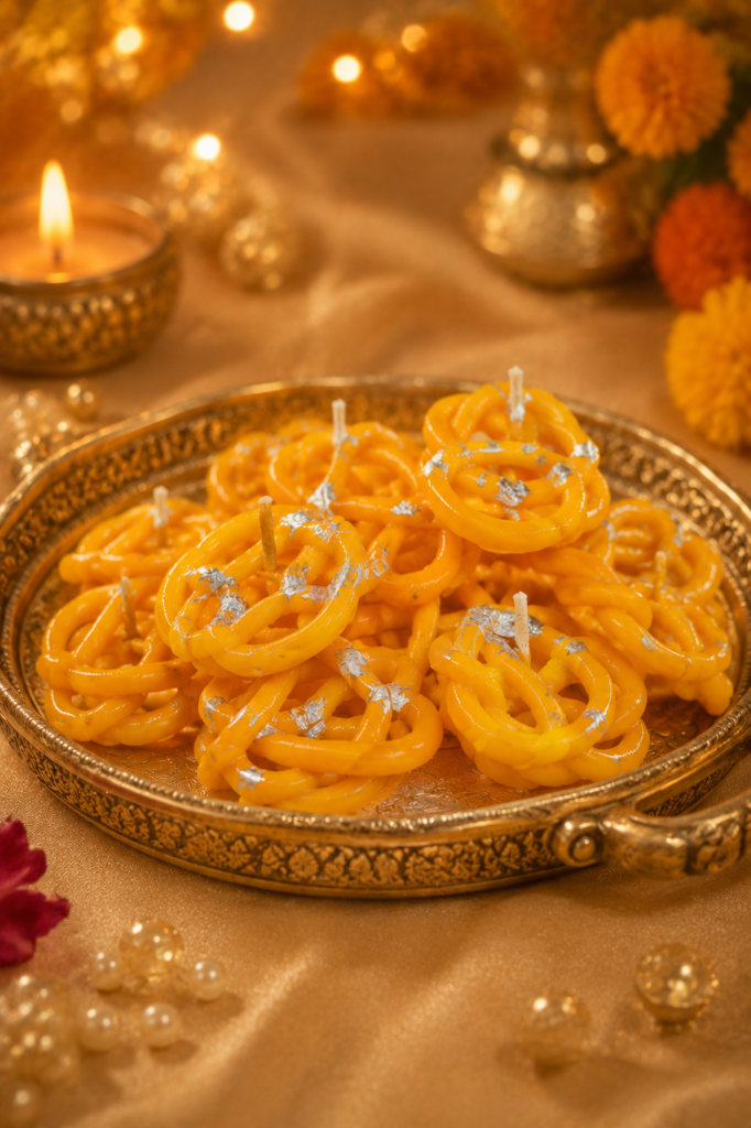 Jalebi candle Set