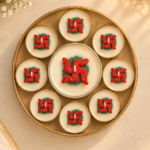 Jumbo Tea lights with Swastik