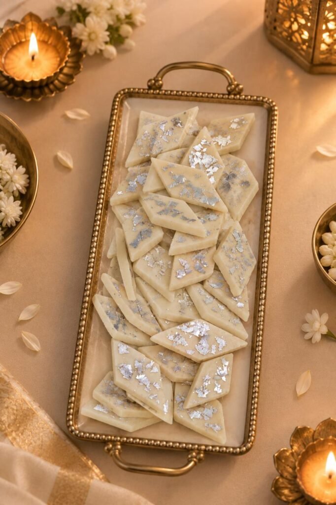Kaju Katli Candle